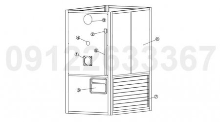 مجموعه فریم یا قاب هیتر کابینتی